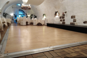 PIste de danse au château d'Isenbourg 